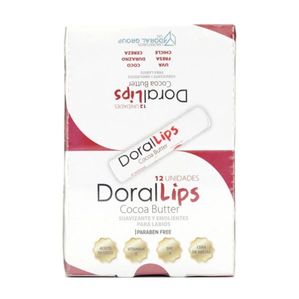 Doral Lips Manteca De Cacao 12 Unidades 5 g