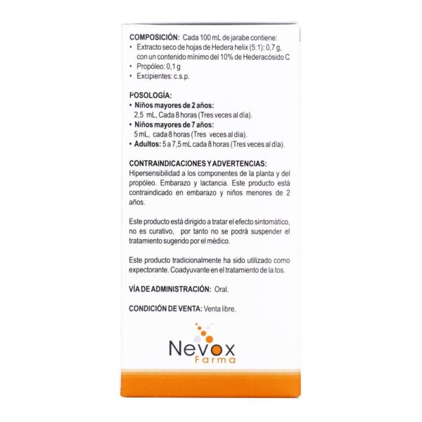Jarabe Alfatam 120 Ml Extracto De Hedera Con Propóleo - Imagen 4