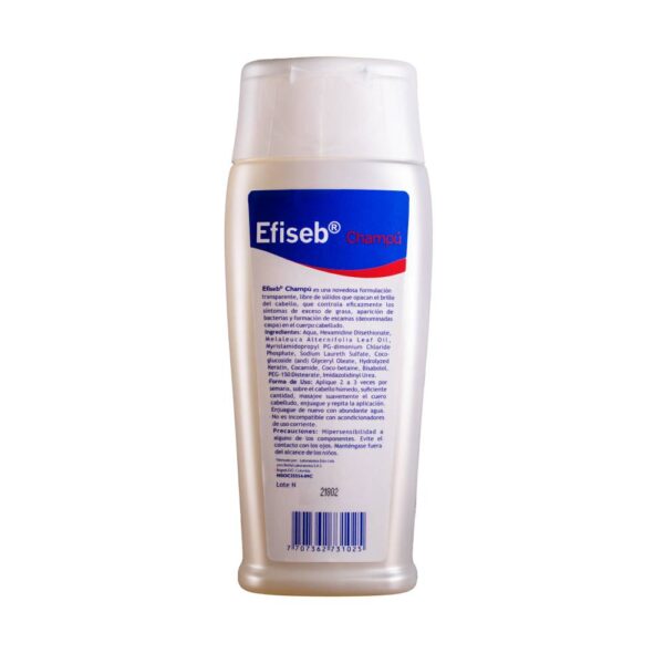 Shampoo Efiseb Contra la Caspa 235 g - Imagen 2