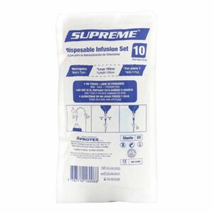 Equipo Venoclisis Supreme Macrogoteo 10 g