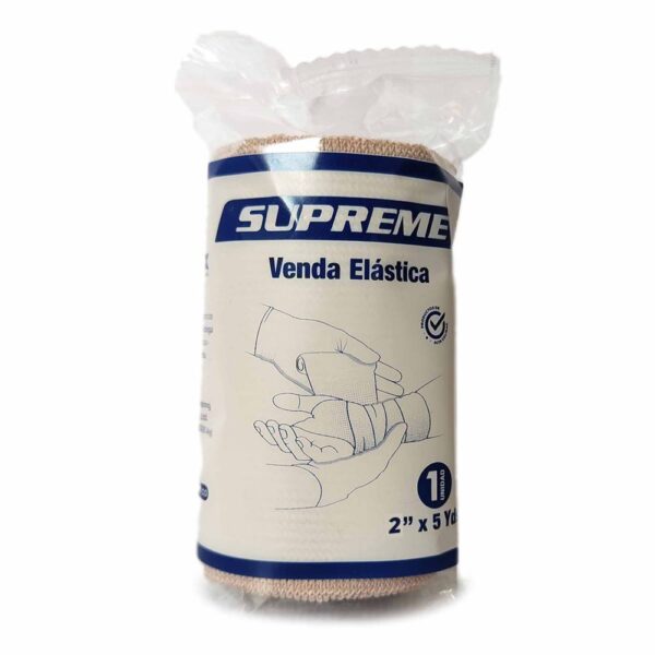 Venda Elastica Supreme 2" x 5 Yardas