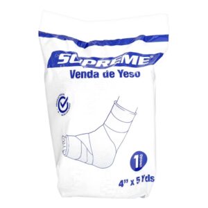 Venda De Yeso Supreme 4" x 5 Yardas