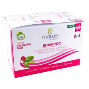 Shampoo Mawie Reparacion 8 en 1 30 ml 24 Sobres