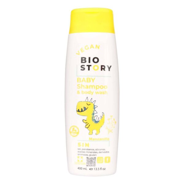 Shampoo Baby Bio Story Manzanilla 400 ml