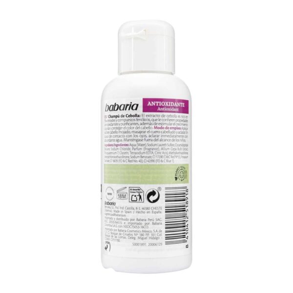 Shampoo Babaria Cebolla 100 ml - Imagen 2