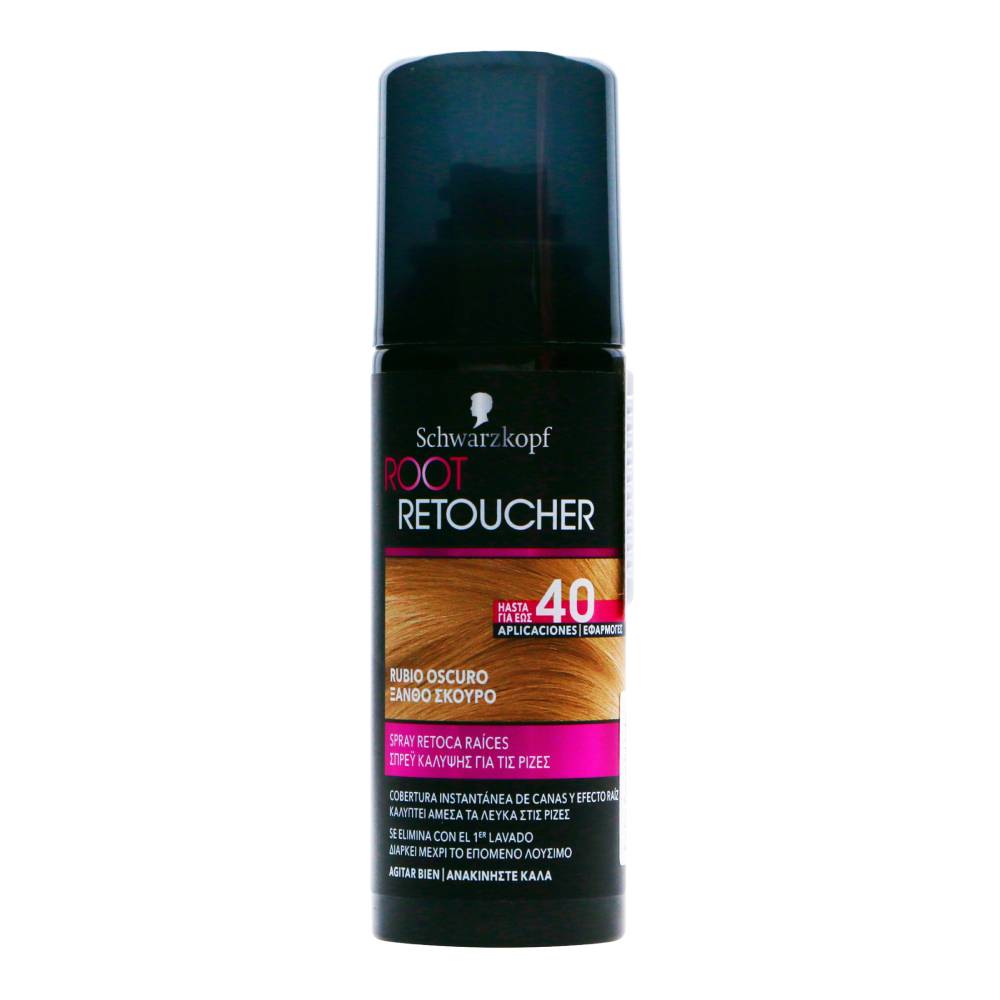 Retoca Raiz Root Retoucher Schwarzkopf Rubio Oscuro