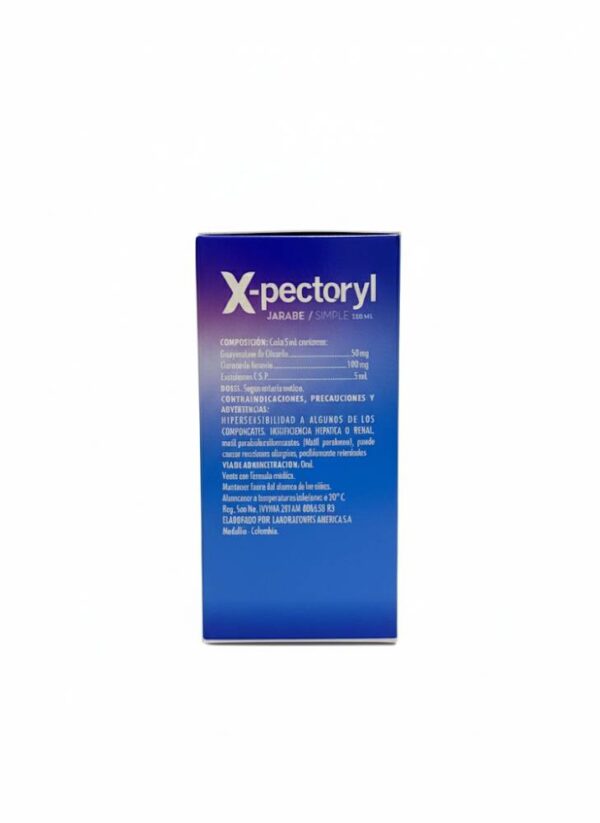 X-Pectoryl 120 Ml Laboratorios America - Imagen 2