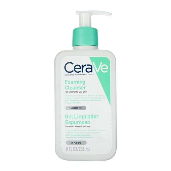 Cerave Gel Limpiador Espumoso 236 ml