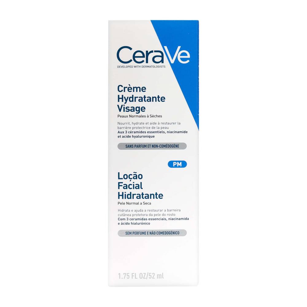 Loción Hidratante De Rostro Cerave Pm 52 ml - Imagen 4