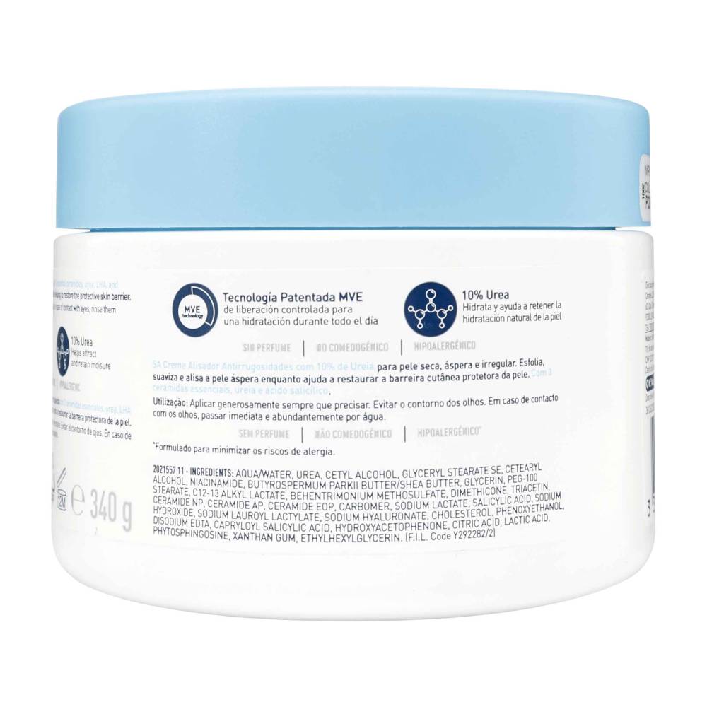 Cerave SA Crema Anti Rugosidades 340 g - Imagen 3