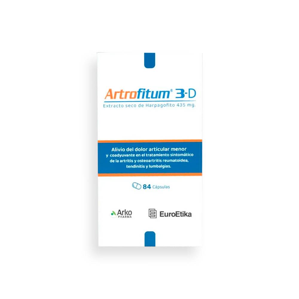 Artrofitum 3d Alivia El Dolor Articular 84 Capsulas