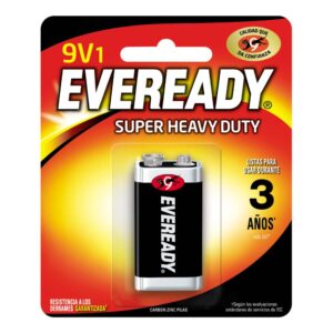Pila Eveready Cuadrada Carbon Zinc 9V