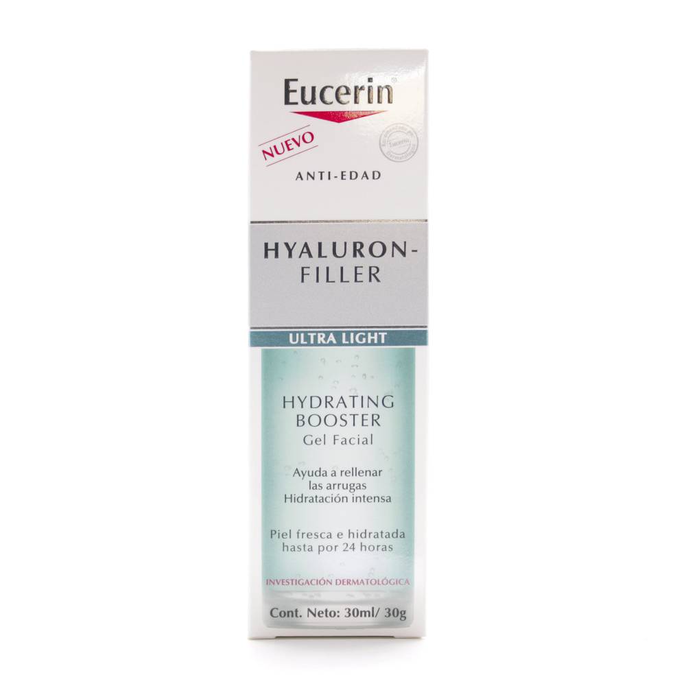 Gel Facial Eucerin Hyaluron Filler hidratación Intensa 30 ml