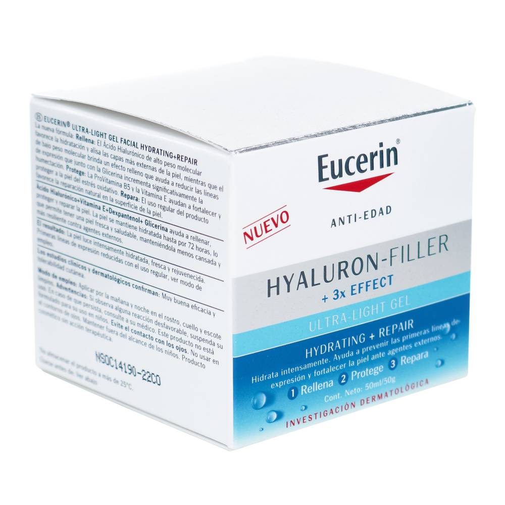 Gel Ultra Light Eucerin Hyaluron Filler 50 ml - Imagen 2