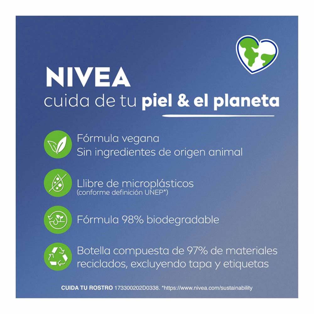 Agua Micelar Nivea Iluminadora + 5% Serum 400 ml - Imagen 3