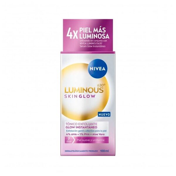 Tonico Exfoliante Nivea Luminous Skin Glow 100 ml