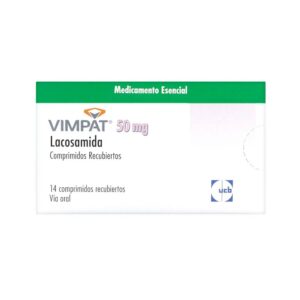 Vimpat 50 mg 14 Tabletas Lacosamida