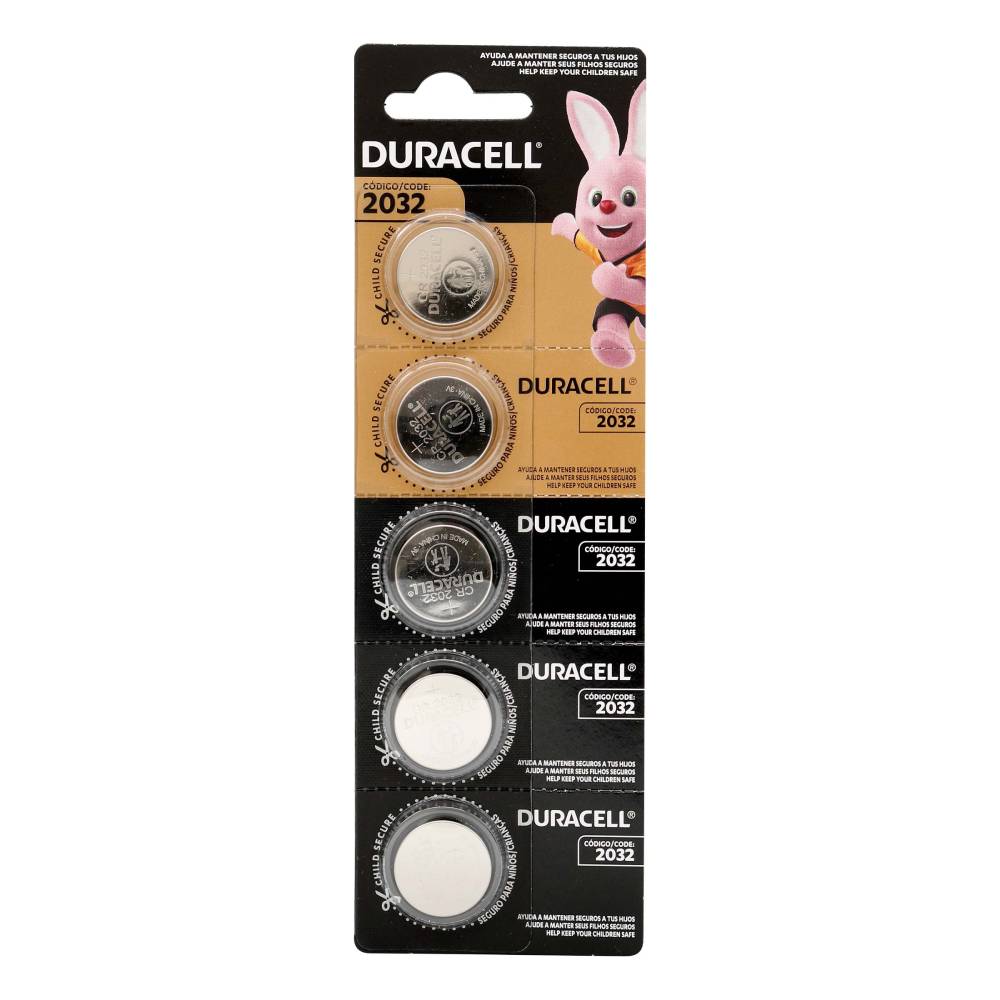 Pilas Duracell Cr2032 Litio Boton 5 Unidades