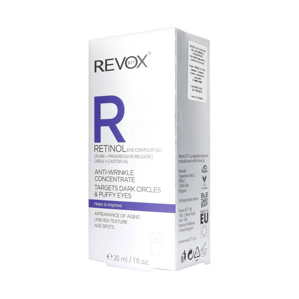 Gel Revox R Retinol Anti Arrugas Ojos 30 ml - Imagen 2