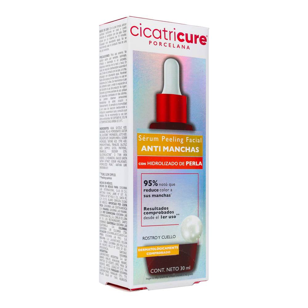 Serum Peeling Facial Cicatricure Porcelana 30 Ml - Imagen 2