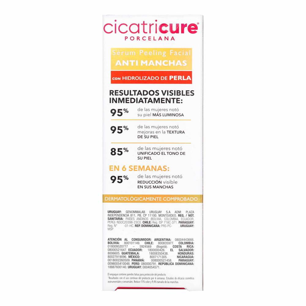 Serum Peeling Facial Cicatricure Porcelana 30 Ml - Imagen 4