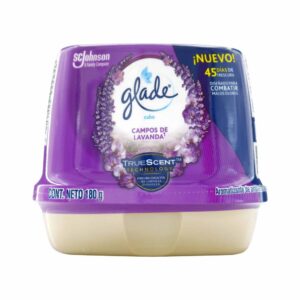 Ambientador Glade Cubo Gel Campos De Lavanda 180 g