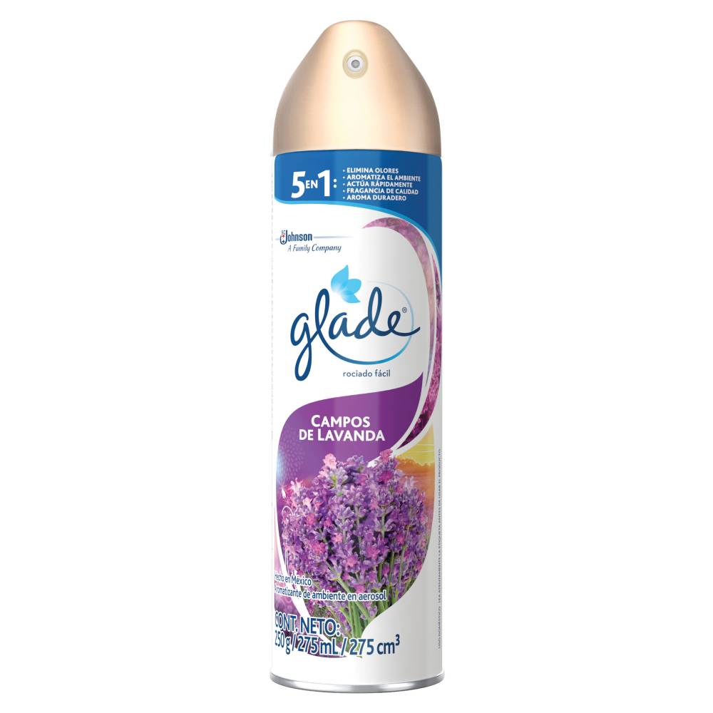 Ambientador Glade Campos De Lavanda 275 ml