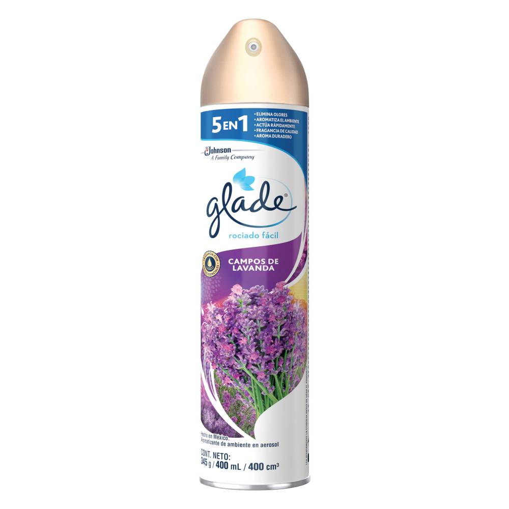 Ambientador Glade Campos De Lavanda 400 ml