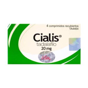 Cialis 20 mg 4 Tabletas Tadalafil