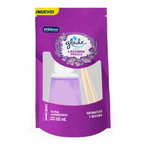 Ambientador Glade Varitas Lavanda Fresca 60 ml