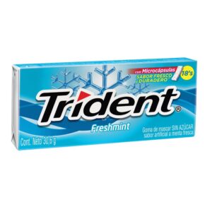 Chicles Trident Fresh Mint 12 Unidades