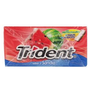 Chicles Trident Sandía 12 Unidades