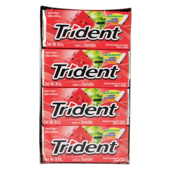 Chicles Trident Sandía 12 Unidades - Imagen 2