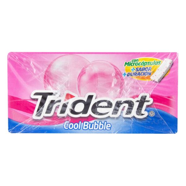 Chicles Trident Cool Bubble 12 Unidades - Imagen 2