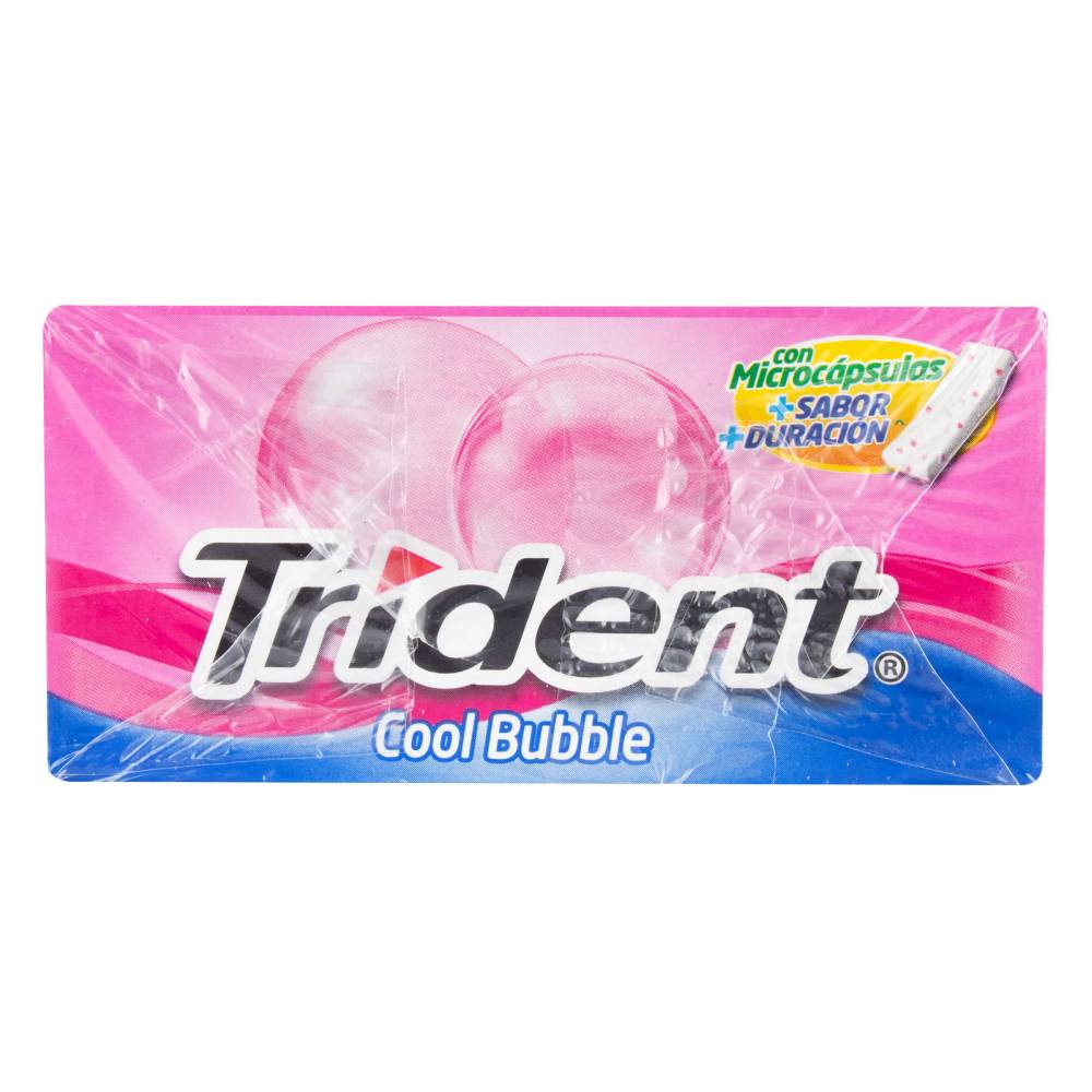 Chicles Trident Cool Bubble 12 Unidades - Imagen 2