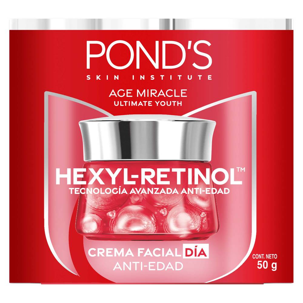Crema Ponds Age Miracle Hexyl RetInol Anti Edad 50 g - Imagen 2