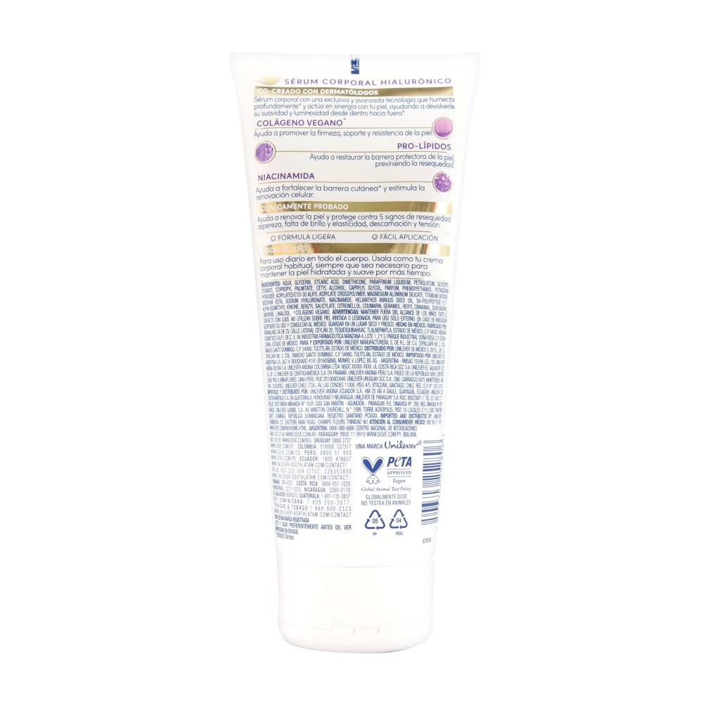 Dove Serum Corporal Hialuronico 200 Ml - Imagen 2