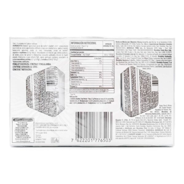 Chicles Trident Fresh Herbal 18 Unidades 8.5 g - Imagen 2
