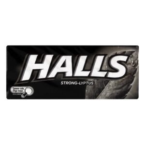 Halls Extra Fuerte Lyptus 12 Barras