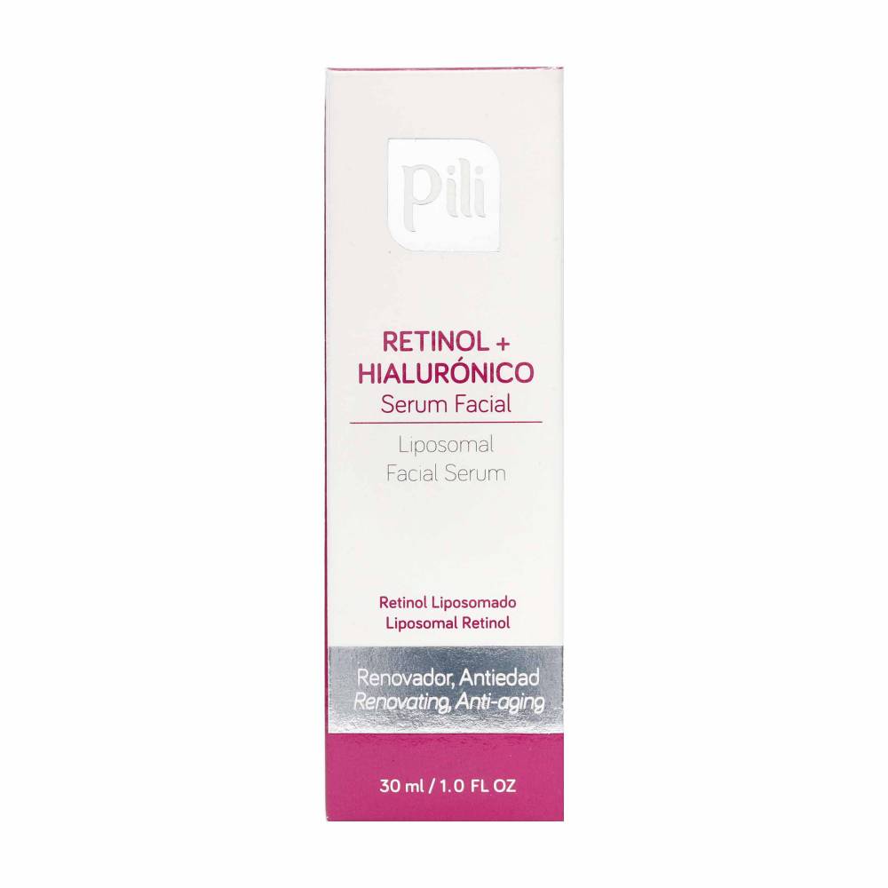 Serum Facial pili Anti Edad Retinol + Hialuronico 30 ml
