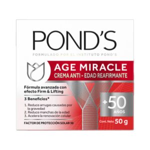 Crema Ponds Age Miracle Firm & Lifting Reafirmante 50 g