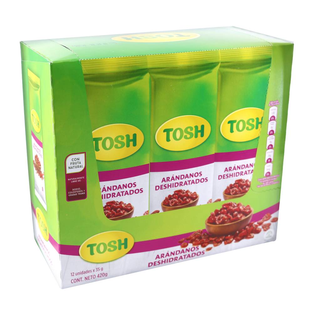 Pasabocas Tosh Arandanos 12 Unidades 35 g - Imagen 2