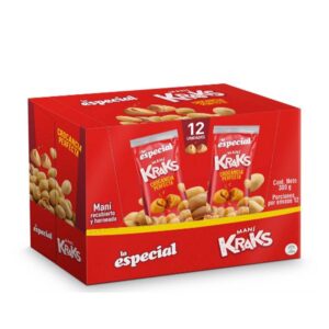 Mani la Especial Kraks 25 g 12 Unidades