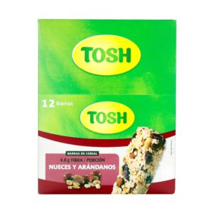 Barras De Cereal Tosh Arandanos 32 g 12 Unidades