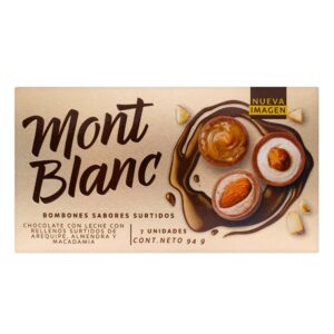Bombones Mont Blanc Estuche Surtido 7 Unidades