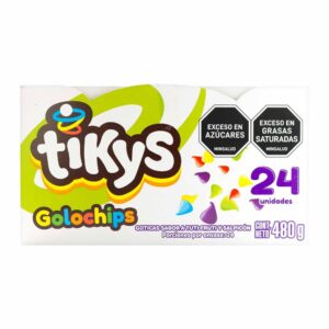 Chocolatinas Tikys Golochips 24 Unidades