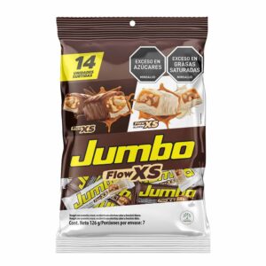 Chocolatinas Jumbo Flow XS Surtidas 126 g 14 Unidades