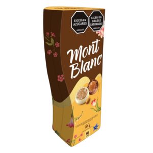 Chocolates Rellenos Mont Blanc Surtidos 135 g 10 Unidades