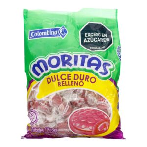 Moritas Dulce Duro Relleno Bolsa 100 Unidades
