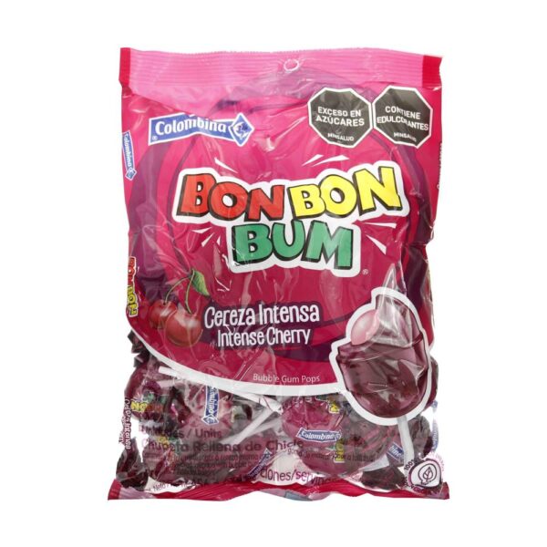 Bon Bon Bum Cereza Intensa 24 Unidades